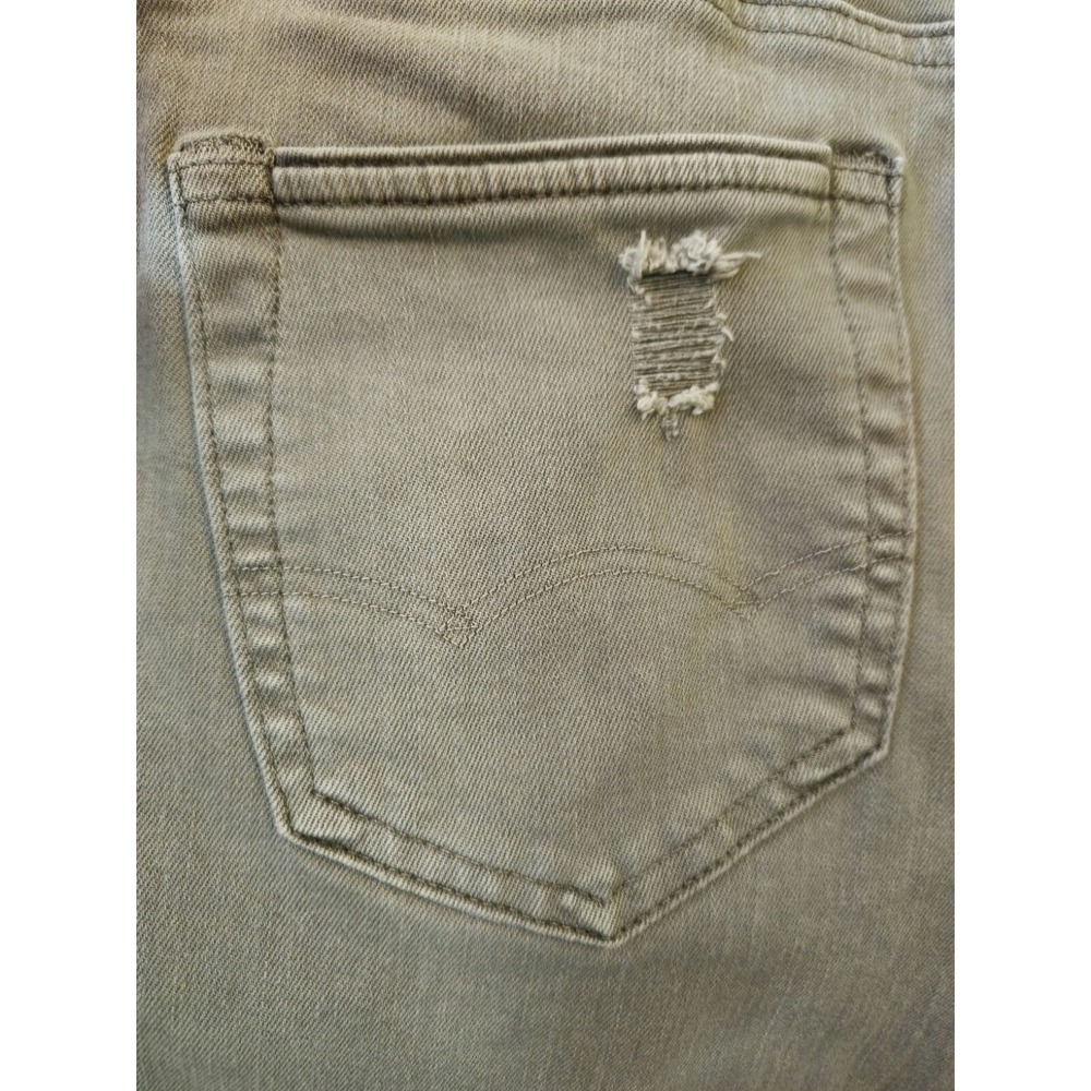 AMERICAN EAGLE Men's 29x32 AIRFLEX+ Distressed Slim Haze Gray Jeans (29x28.5) - Picture 8 of 16